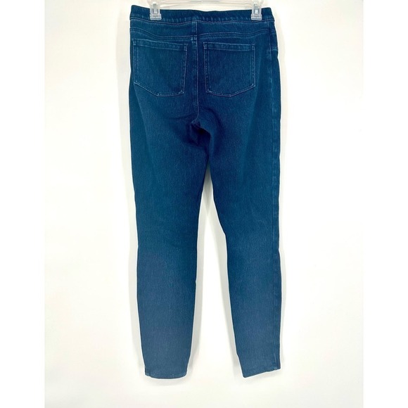 Spanx Jean-ish Ankle Pull On Leggings Size M Tall Denim - Picture 8 of 12